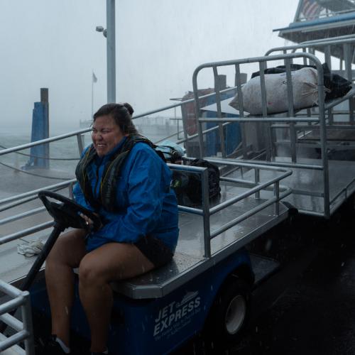 a person sitting on a bench